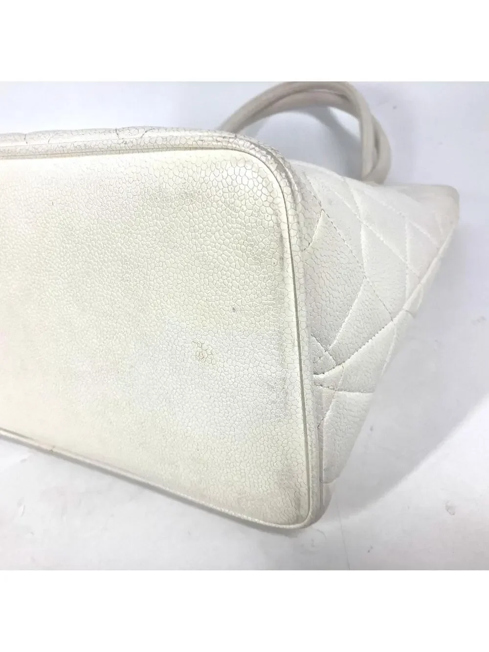 Chanel Medallion Tote Quilted Caviar #309798C13B